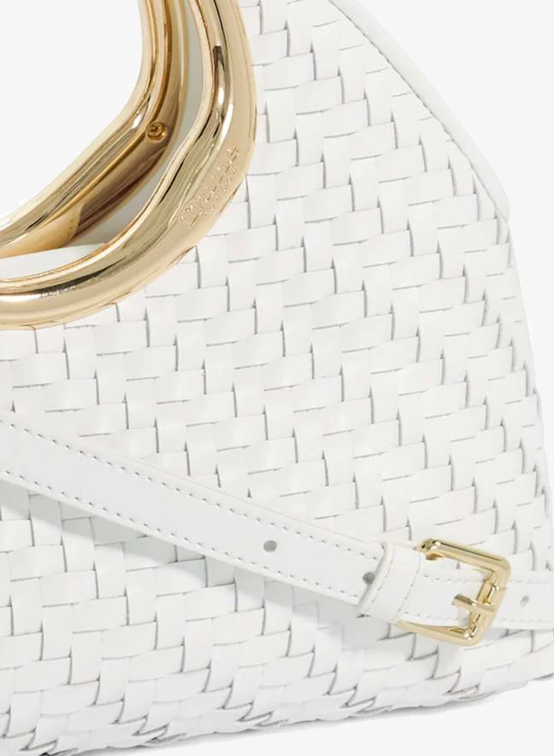 Dune London Jewelled Buckle Handbag